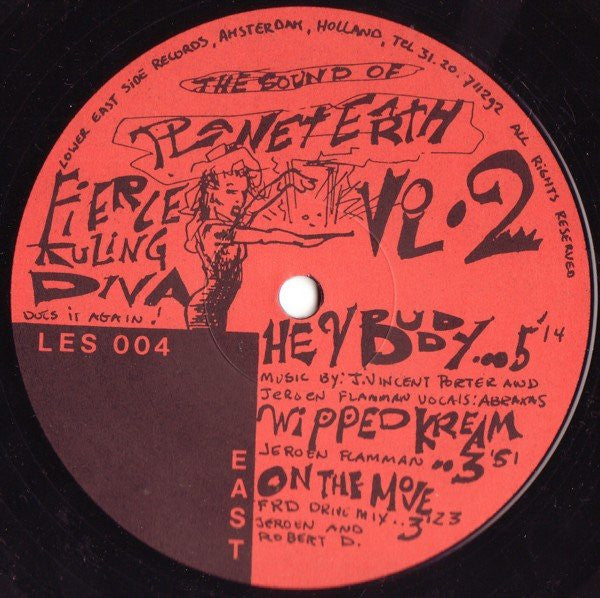 Fierce Ruling Diva : The Sound Of Planet Earth - Amsterdam's Most Talented Vol. 2 (12")