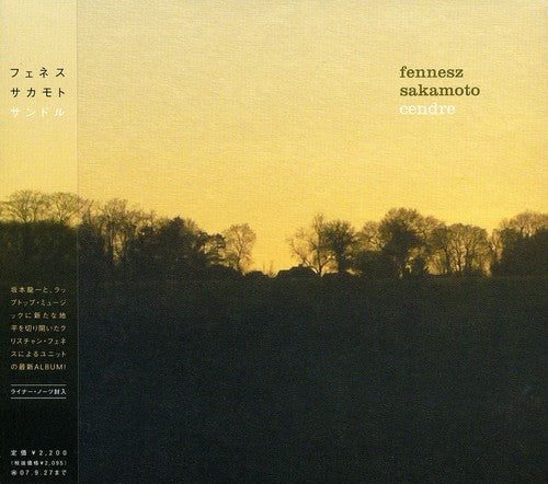 the album cover for Ryuichi Sakamoto & Fennesz - Cendre [Import]