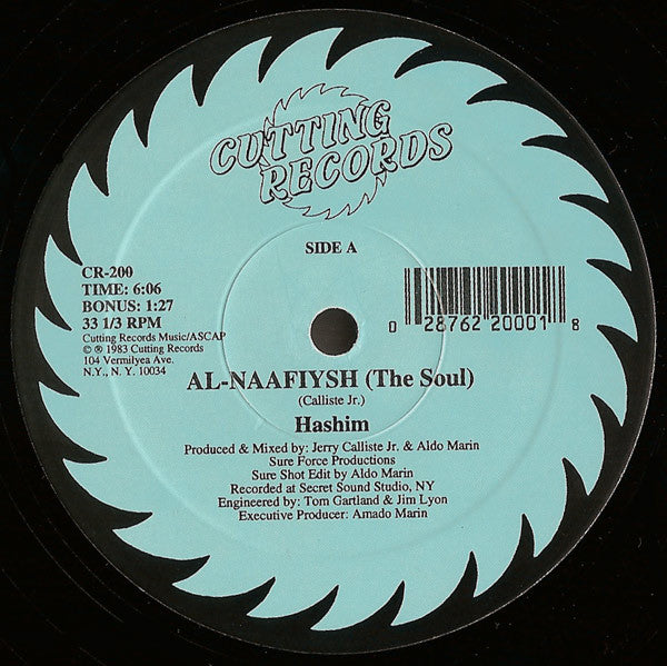 Hashim : Al-Naafiysh (The Soul) (12", RE, RM, SRC)