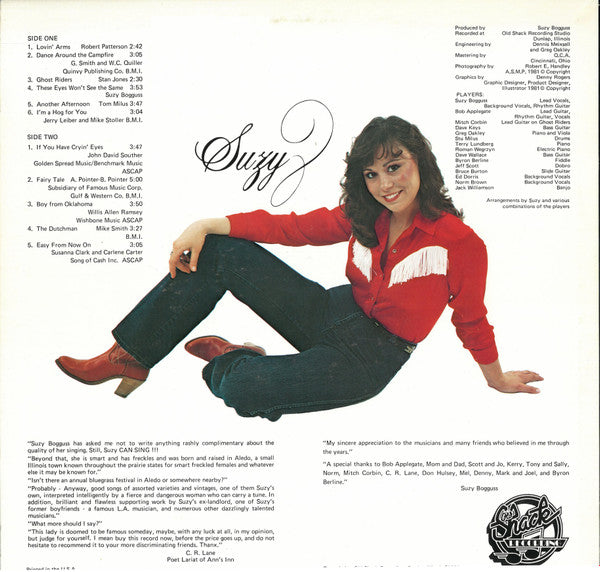 Suzy Bogguss : Suzy (LP, Album)