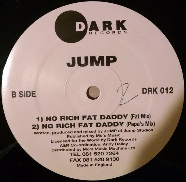 Jump : No Rich Fat Daddy (12")