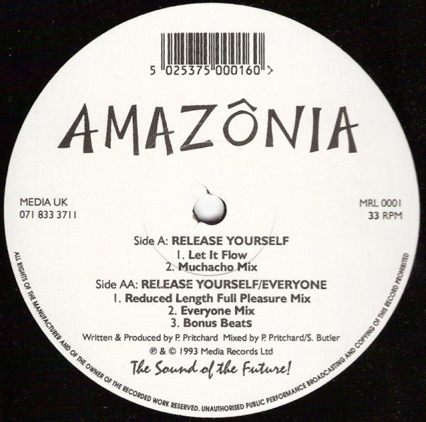 Amazonia : Release Yourself (12")