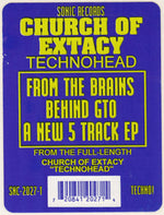 Church Of Extacy : Technohead (12", EP, Promo)