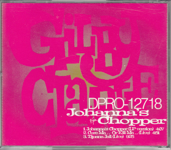Gilby Clarke : Johanna's Chopper (CD, Single, Promo)
