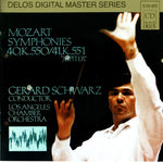 the album cover for Gerard Schwarz - Symphonies 40 & 41