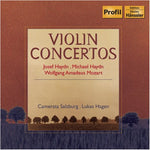 the album cover for Lukas Hagen - Violin Concertos