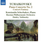 the album cover for Konstantin Scherbakov - Piano Concerto No 2 / Concert Fantasia