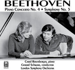 the album cover for Gerard Schwarz - Beethoven /