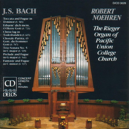 the album cover for ROBERT NOEHREN - Masterworks for Organ