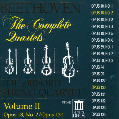 the album cover for Orford String Quartet - Complete Quartets 2