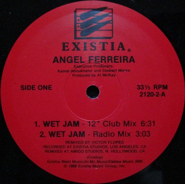 Angel Ferreira : Wet Jam (12", Single)