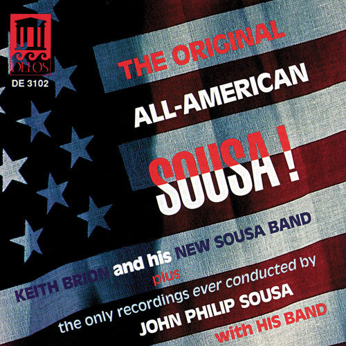 the album cover for J Sousa P - Original All American Sousa