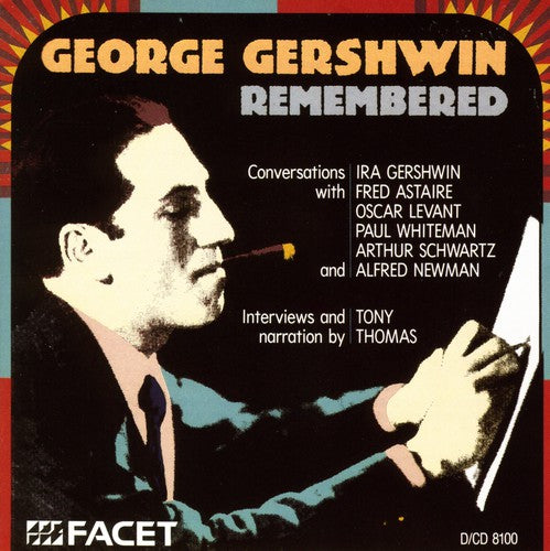 the album cover for George Gershwin - Remembered
