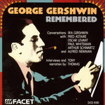 the album cover for George Gershwin - Remembered
