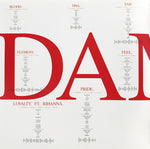 Kendrick Lamar : Damn. (2xLP, Album, Ltd, Red)