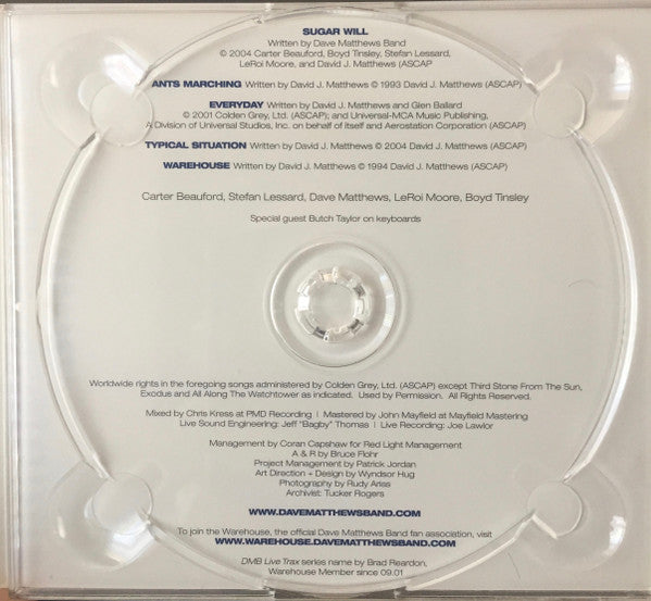 Dave Matthews Band : DMB Live Trax Vol. 8 (2xCD)