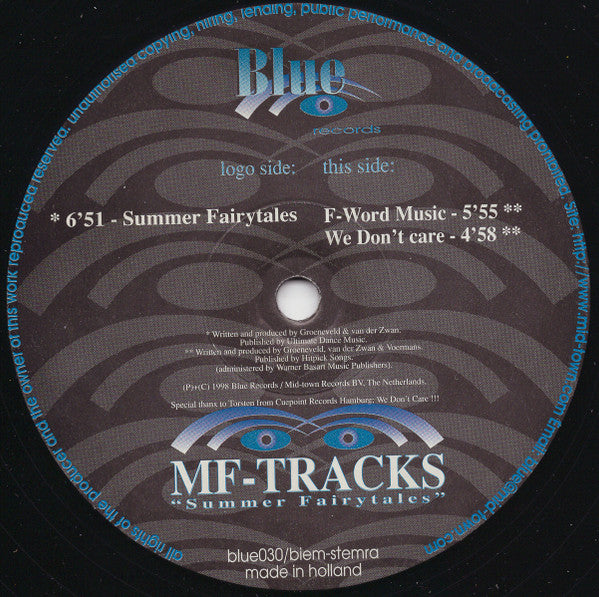 MF-Tracks : Summer Fairytales (12")