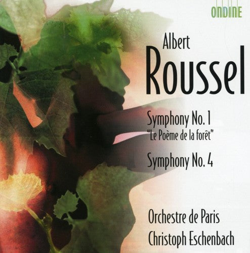 the album cover for A. ROUSSEL - Symphony 1 & 4