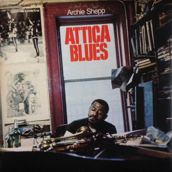 Archie Shepp : Attica Blues (LP, Album, Club, RE, RM, 180)