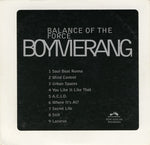 Boymerang : Balance Of The Force (CD, Album, Promo)