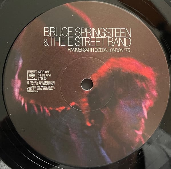 Bruce Springsteen & The E Street Band* : Hammersmith Odeon, London '75 (4xLP, Album, RP)