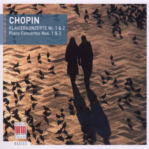 the album cover for F. CHOPIN - Piano Concertos 1 & 2