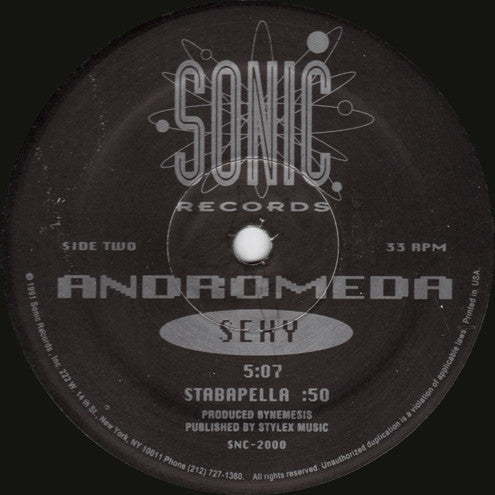 Andromeda : Gazza (12")