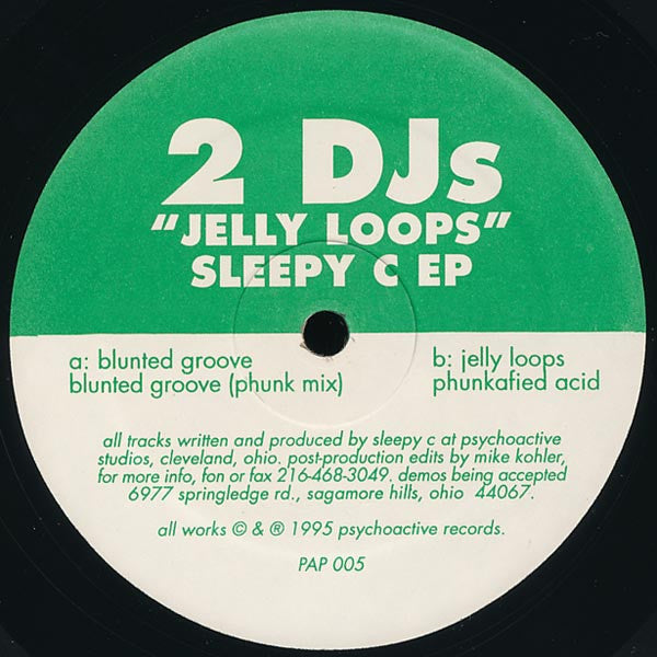 2 DJs* & Sleepy C : Jelly Loops EP (12", EP)