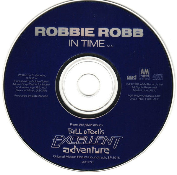 Robbi Robb : In Time (CD, Single, Promo)