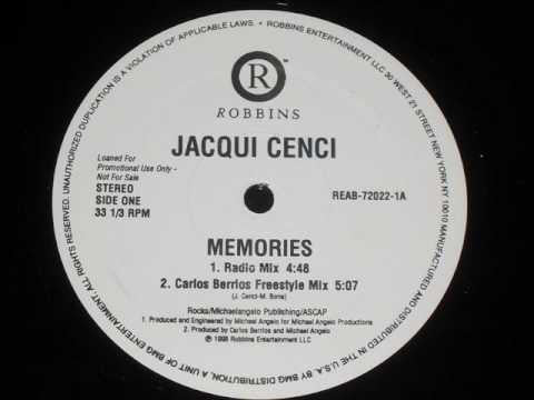 Jacqui Cenci : Memories (12", Promo)