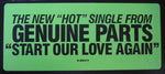 Genuine Parts : Start Our Love Again (12", Promo)