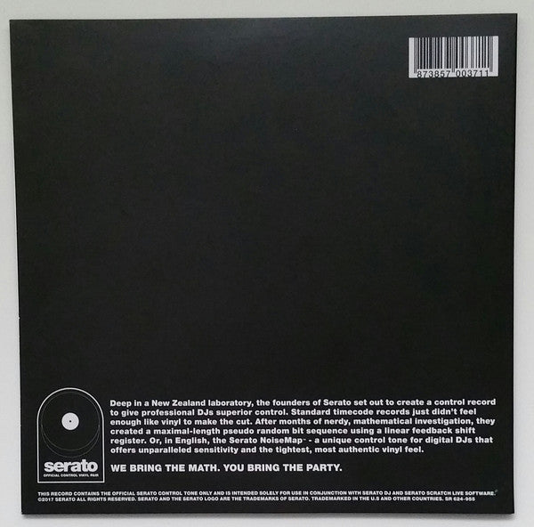 No Artist : Serato Scratch Live Control Record 7" (Pair) (2x7")