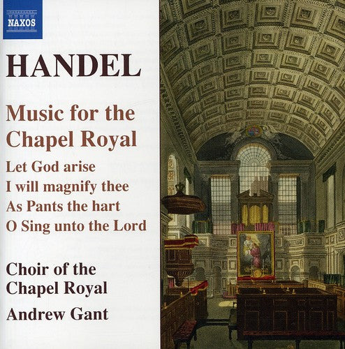 the album cover for Andrew Gant - Music for the Chapel Royal