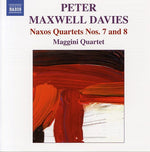 the album cover for Maggini Quartet - Naxos Quartets 7 & 8