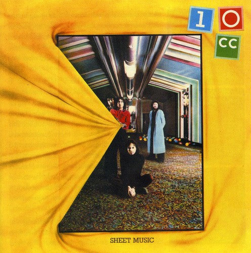 the album cover for 10cc - Sheet Music [Import]