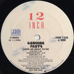 Genuine Parts : Show Me What To Do (12", Promo, Spe)