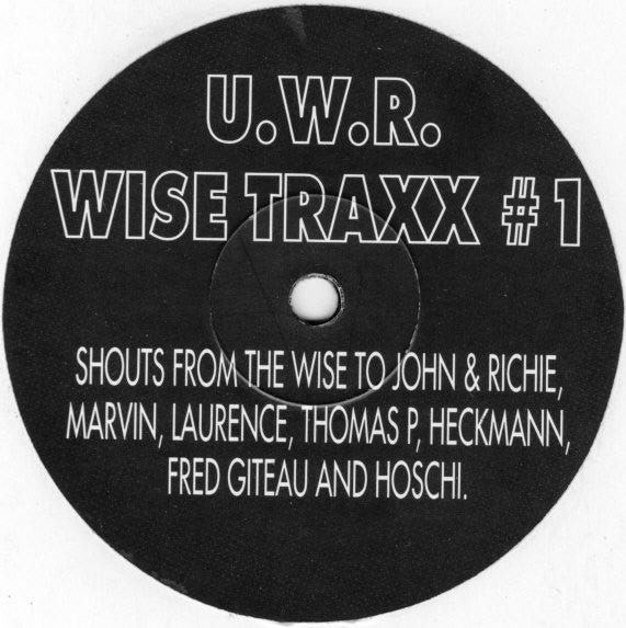 The Wise : Wise Traxx #1 (12")