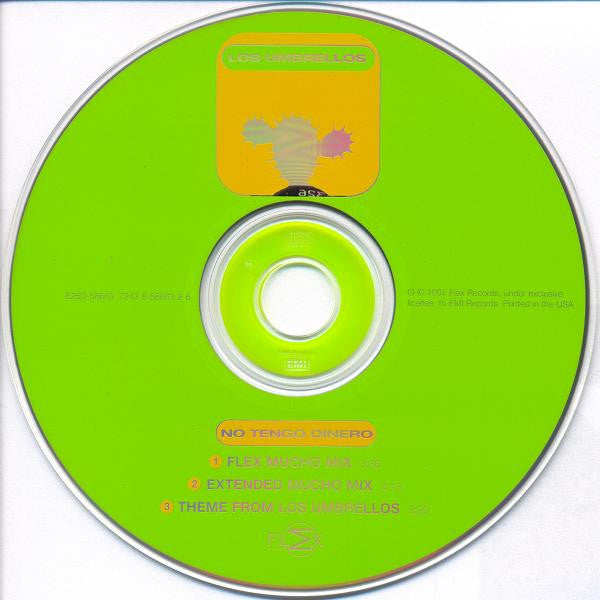Los Umbrellos : No Tengo Dinero (CD, Single)