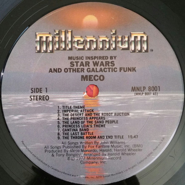 Meco Monardo : Music Inspired By Star Wars And Other Galactic Funk (LP, Album, Club)