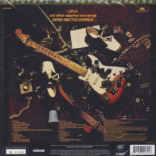 Derek And The Dominos* : Layla And Other Assorted Love Songs (2xLP, Album, Num, RE, RM, S/Edition, 180)