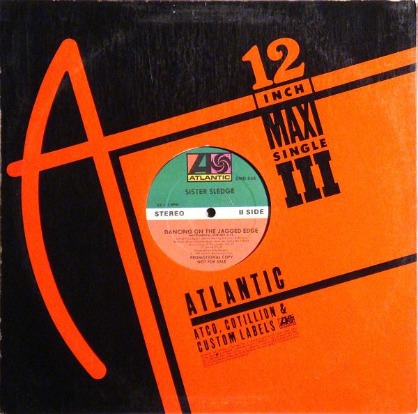Sister Sledge : Dancing On The Jagged Edge (12", Maxi, Promo)