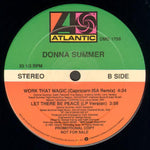 Donna Summer : Work That Magic (12", Promo)