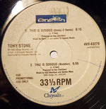 Tony Stone : This Is Serious (12", Promo)