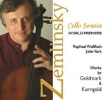 the album cover for John York - Cello Sonata