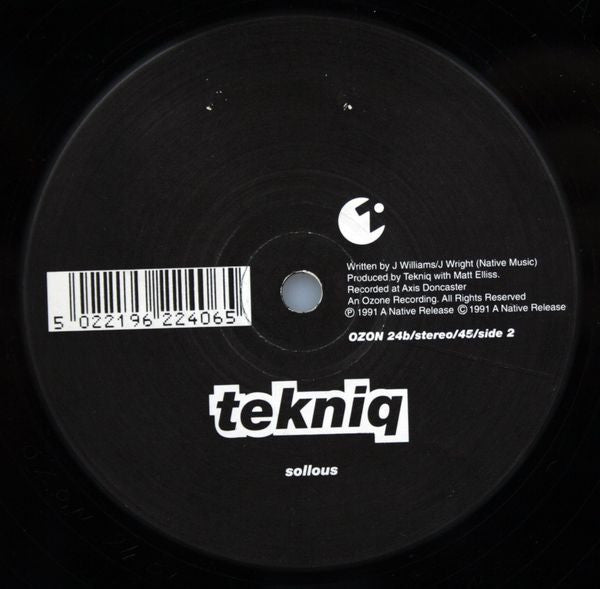 Tekniq : Tecknophone (12")