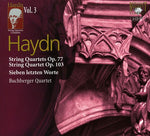 the album cover for J. HAYDN - String Quartets 3