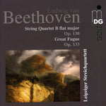 the album cover for L.V. Beethoven - String Quartet in B Flat Major Op. 130