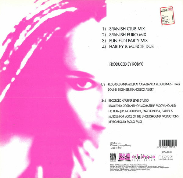 Alexia : Number One (Happy Remix And Spanish Versions) (12", Maxi)