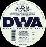 Alexia : Number One (Happy Remix And Spanish Versions) (12", Maxi)
