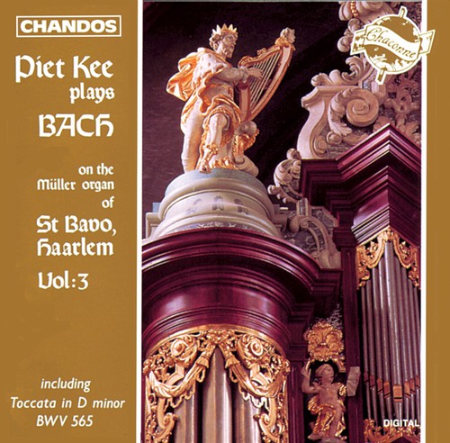 the album cover for PIET KEE - Toccata in D & 8 Short Pieces